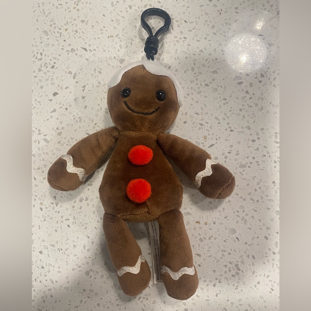 Scentsy “ Stan the Man “ Gingerbread Buddy Clip ~ Vanilla Scented